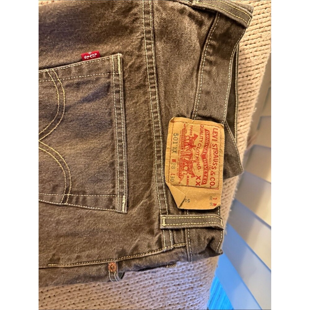 Levi's Men's Straight Jeans in Faded Brown